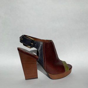 Lucky Brand High Heeled Open Toe Shoes